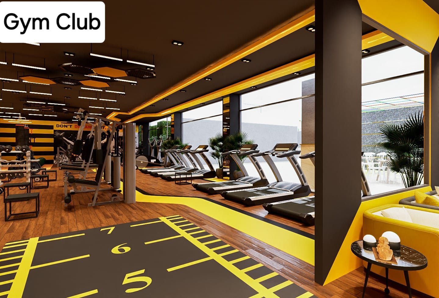 Fitness Floor